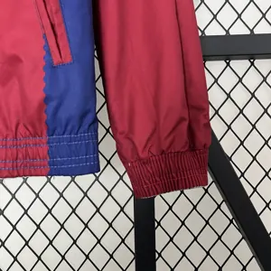 23-24 Barcelona Reversible Windbreaker Red&White Double-Sides Jacket Best Jerseys Yupoo 4