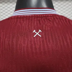 25-26 West Ham Home Kit Player Version Football Summer Shirt Soccer AAAAJersey Supplier Yupoo 6