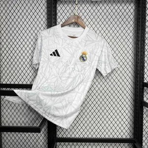 24-25 Real Madrid Training White Kit Soccer Uniform AAAAJersey Dropshiping Yupoo 4