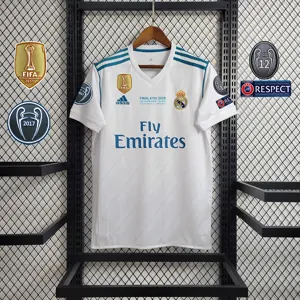 17-18 Real Madrid home white player version