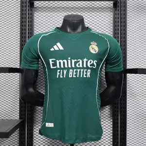 25-26 Real Madrid Green Special Edition Kit Player Version Shirt AAAAJersey Wholesale Yupoo