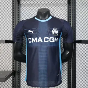 25-26 Marseille Away Black Player Version Kit Football T-Shirt AAAAJersey Supply Yupoo