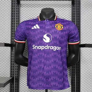 24-25 Manchester United OG Purple Special Edition Kit Player Version Shirt AAAAJersey Supplier