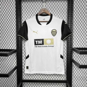 24-25 Valencia Home Kit Football Apparel AAAAJersey Wholesale Yupoo