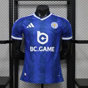 26-27 Leicester City Mens Home Kit Football Player Version T-Shirt AAAAJersey Supply Yupoo 7