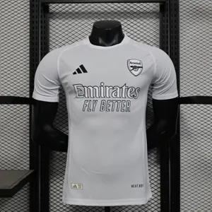 25-26 Arsenal White Training Kit Player Version Shirt AAAAJersey Supply Yupoo