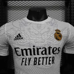 24-25 Real Madrid White Dragon Special Edition Player Version Shirt AAAAJersey Yupoo 2