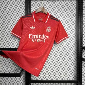 24-25 Real Madrid Red Kit Football Apparel AAAAJersey Wholesale Yupoo 2