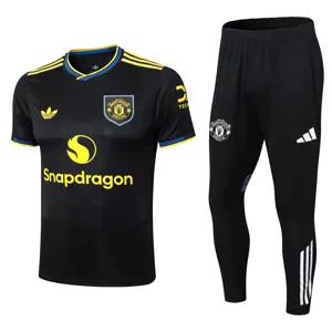 25-26 Manchester United Third Away Player Version Training Kits Football Tracksuits