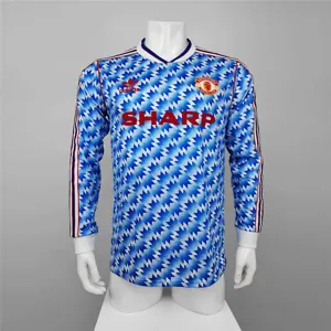 90-92 Manchester United away long sleeve