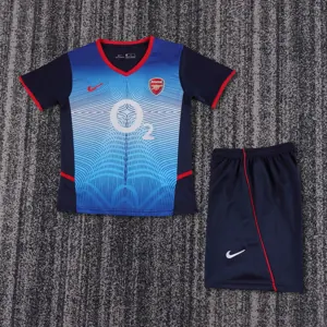 02-04 Arsenal Away Retro Kid Kits Youth Apparels Soccer AAAAJersey Yupoo