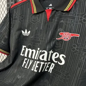 25-26 Arsenal Special Edition Black T-Shirt AAAAJersey Supply Yupoo 2