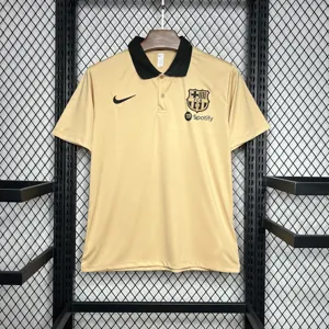 24-25 Barcelona Yellow POLO Shirt Sport AAAAJersey Yupoo