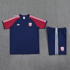 25-26 Arsenal Original Navy Training Kits Football Tracksuits 1