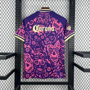 25-26 Club America Halloween Football T-Shirt AAAAJersey Supply Yupoo 5