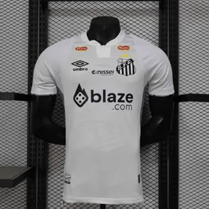 24-25 Santos Home All Sponsor Kit Player Version Shirt AAAAJersey Supplier Yupoo