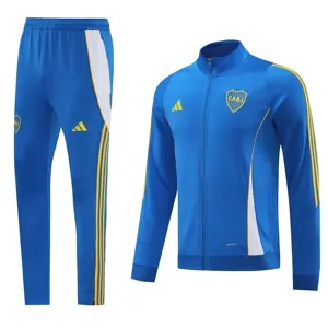 24-25 Boca Long Sleeve Kit Blue Jacket Suits Football AAAAJersey Yupoo