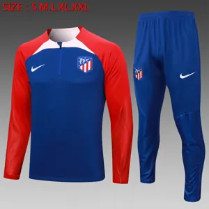 23-24 Atletico Madrid Long Sleeve Training Suit Yupoo