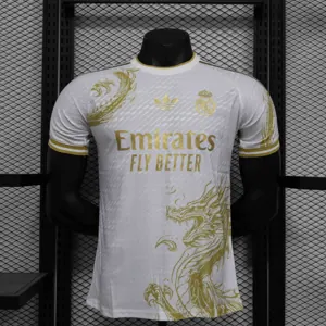 24-25 Real Madrid Gold Dragon Special Edition Player Version Shirt AAAAJersey Supplier Yupoo