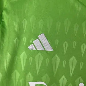 23-24 Kids Goalkeeper Real Madrid Green Size 16-28 2