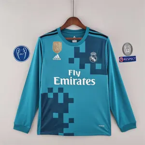 17-18 Real Madrid third away long sleeve 2