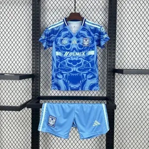 25-26 Tigres UANL Away Kid Kits Youth Apparels AAAAJersey Wholesale Yupoo