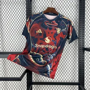 25-26 Manchester United Chinese Snake Year Shirt Football Uniform AAAAJersey Supply Yupoo