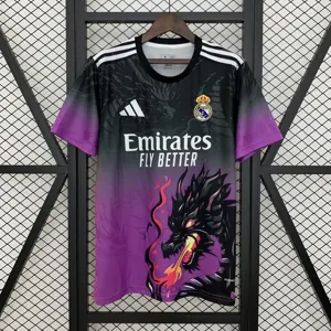 25-26 Real Madrid Dragon Fire Special Edition Shirt Football Uniform AAAAJersey Dropship Yupoo
