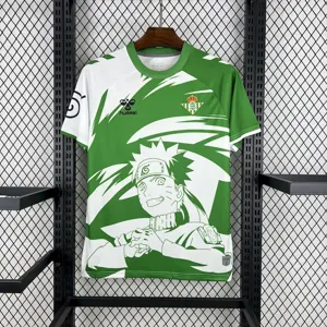 25-26 Real Betis x Naruto Special Edition Kit Football T-Shirt AAAAJersey Supply Yupoo