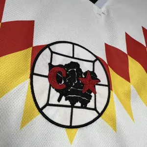 95-96 Club America White Retro Corteiz Special Kit Vintage Shirt Soccer AAAAJersey Yupoo 2