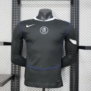 25-26 Chelsea Third Kit Player Version Long Sleeve Shirt Football AAAAJersey Dropship Yupoo