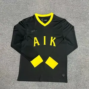 24-25 AIK Sonina 100th Anniversary Kit Long Sleeve Special Edition Shirt Football Replicas Yupo