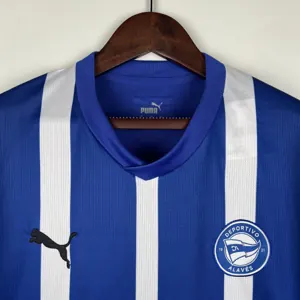 23-24 Alaves Home S-XXL Soccer Jerseys 5
