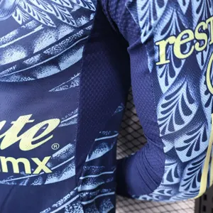 25-26 Club America Away Long Sleeve Kit Player Version Shirt Sino AAAAJersey Dropship Yupoo 4