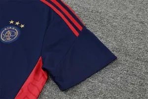 22-23 Ajax Training Suit Short Sleeve Kit Royal Blue 2