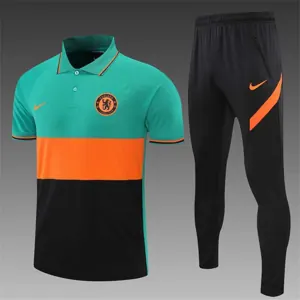 Polo Chelsea green and orange