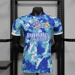 24-25 Real Madrid Blue Special Edition Player Version Shirt Soccer AAAAJersey Yupoo