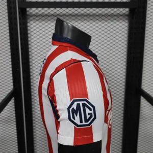 26-27 Chivas Mens Home Kit Football Player Version T-Shirt AAAAJersey Supply Yupoo 9 2