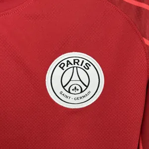 25-26 PSG Red Goalkeeper Long Sleeve Kit Football T-Shirt AAAAJersey Yupoo 2