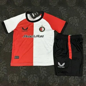 24-25 Feyenoord Home Kid Kits Youth Apparels Soccer AAAAJersey Yupoo
