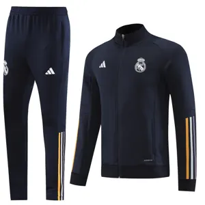 23-24 Real Madrid Navy Kits Jackets Suits Cheap Jerseys Yupoo