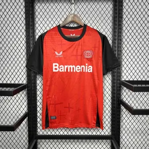 24-25 Bayer Leverkusen Home Kit Football Apparel AAAAJersey Wholesale Yupoo