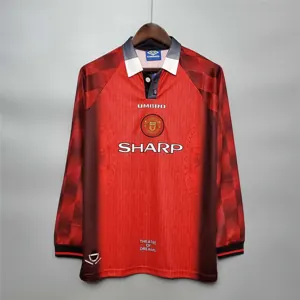 96-97 Manchester United home long sleeve