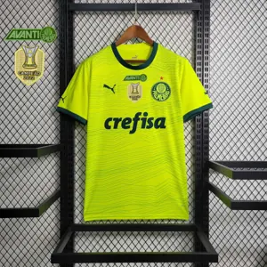 23-24 All Sponsor Palmeiras Second Away football t-shirt 3