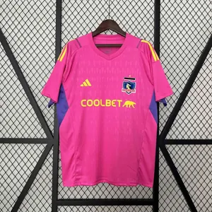 24-25 Colo Colo Goalkeeper Pink Shirt Football Replicas Yupoo