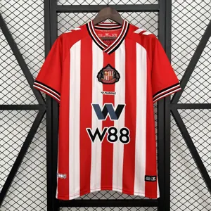 25-26 Sunderland Home Kit Football Uniform Sport AAAAJersey Supply Yupoo