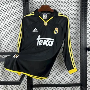 98-99 Real Madrid Away Long Sleeve Retro Kit Vintage Shirt AAAAJersey Supplier Yupoo