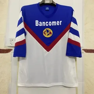 88-89 Club America Away Retro Kit Vintage Shirt Soccer Jerseys Yupoo