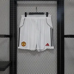 25-26 Manchester United Home Player Version Shorts AAAAJersey Supplier Yupoo