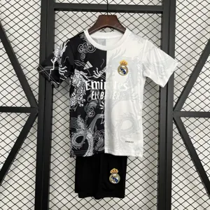 25-26 Real Madrid Special Edition Kids Kit Futbol Youth Apparels Dragon AAAAJersey Supply Yupoo
